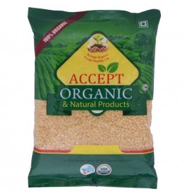 Accept Organic Moong Dal Yellow Split   Pack  1 kilogram